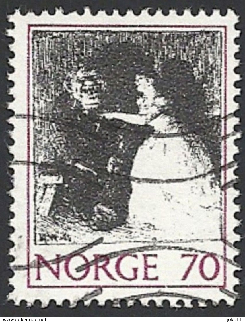 Norwegen, 1971, Mi.-Nr. 632, Gestempelt - Usados