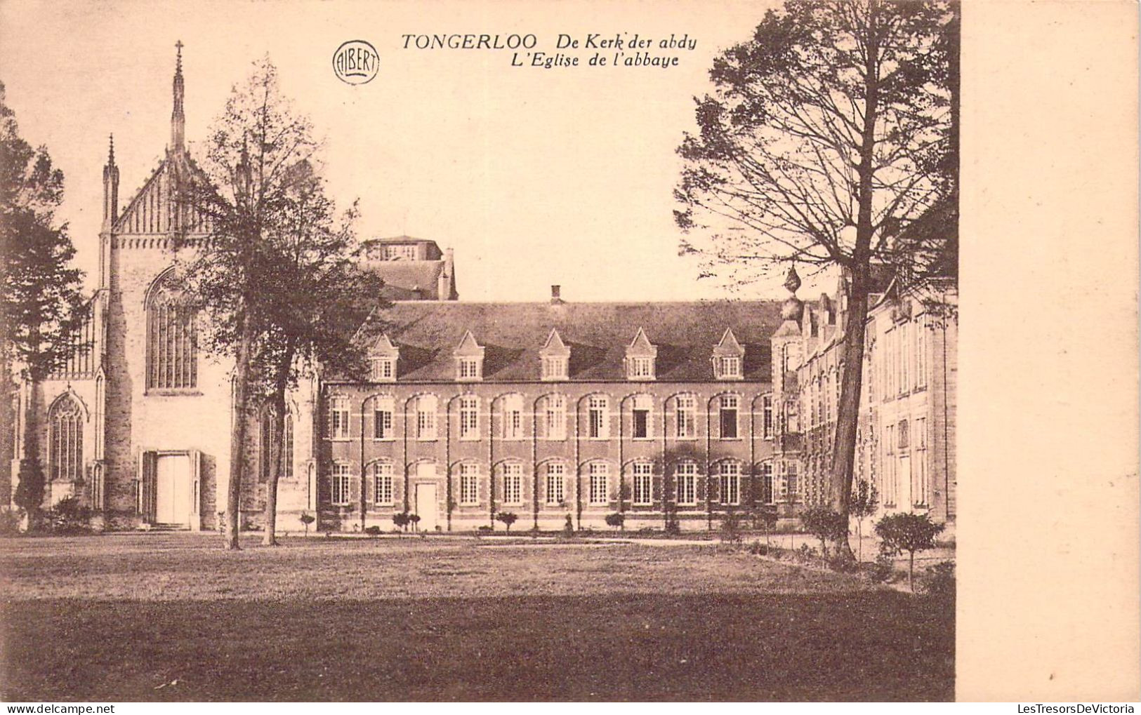 BELGIQUE - WESTERLOO - TONGERLOO - L'Eglise De L'abbaye - Carte Postale Ancienne - Westerlo