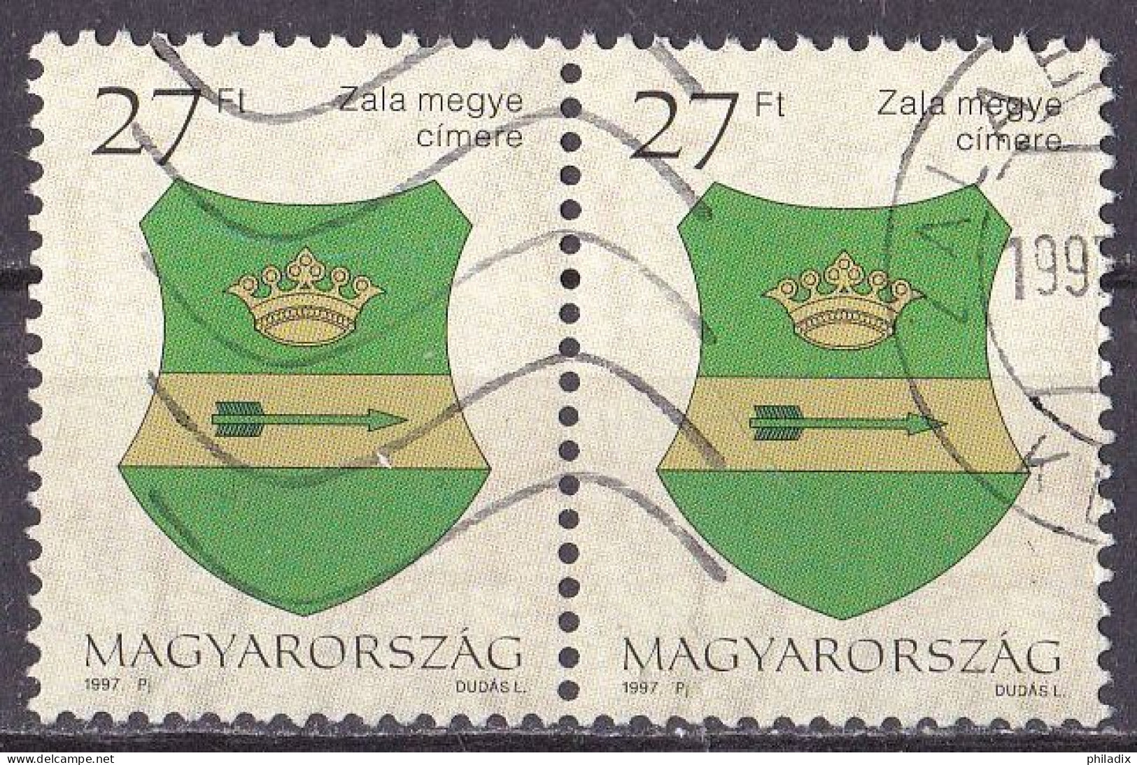 Ungarn Marke Von 1997 O/used (A1-13) - Used Stamps