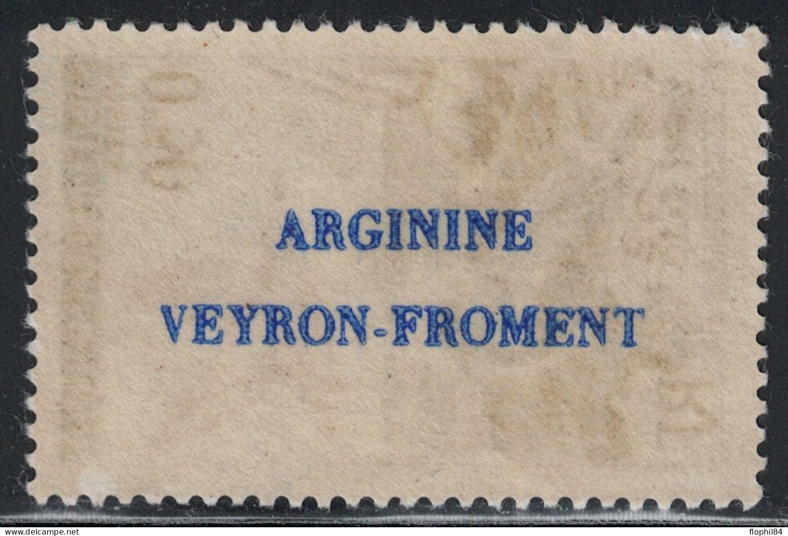 ST PIERRE ET MIQUELON - N°364 - VERSO PUB LABORATOIRE - ARGININE VEYRON-FROMENT  - SANS TRACE DE CHARNIERE. - Unused Stamps