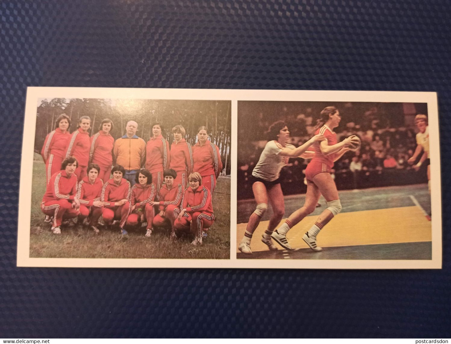 Soviet Union  - OLD USSR Postcard -1979 Handball - Handball