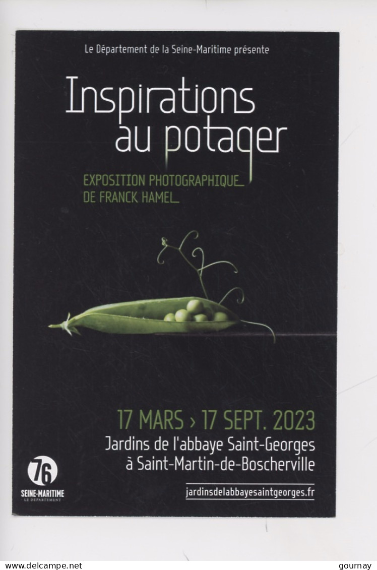 Inspirations Potager Expo Franck Hamel Photographe Jardins Abbaye De Saint Georges Boscherville Légume Cosse Petit Pois - Piante Medicinali