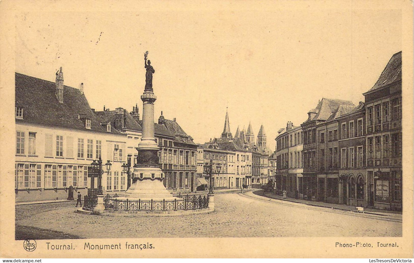 BELGIQUE - TOURNAI - Monument Français - Carte Postale Ancienne - Doornik