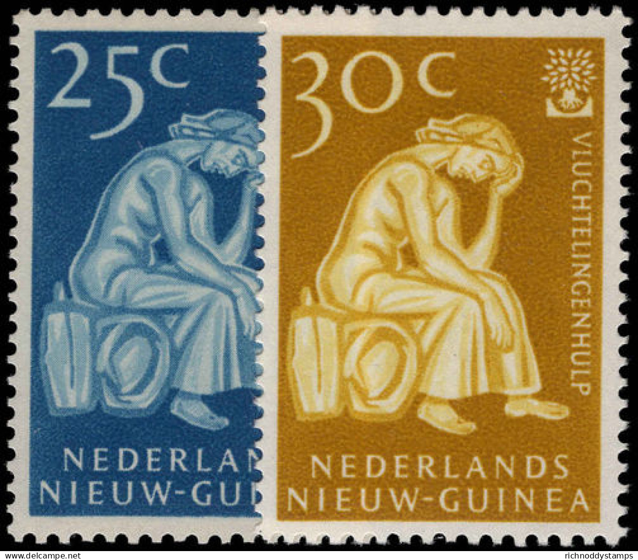 Netherlands New Guinea 1960 World Refugee Year Unmounted Mint. - Nueva Guinea Holandesa