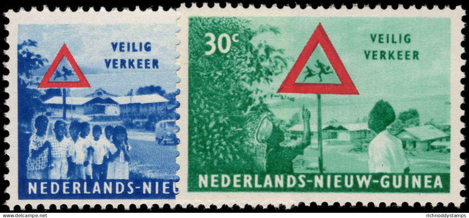 Netherlands New Guinea 1962 Road Safety Unmounted Mint. - Nouvelle Guinée Néerlandaise