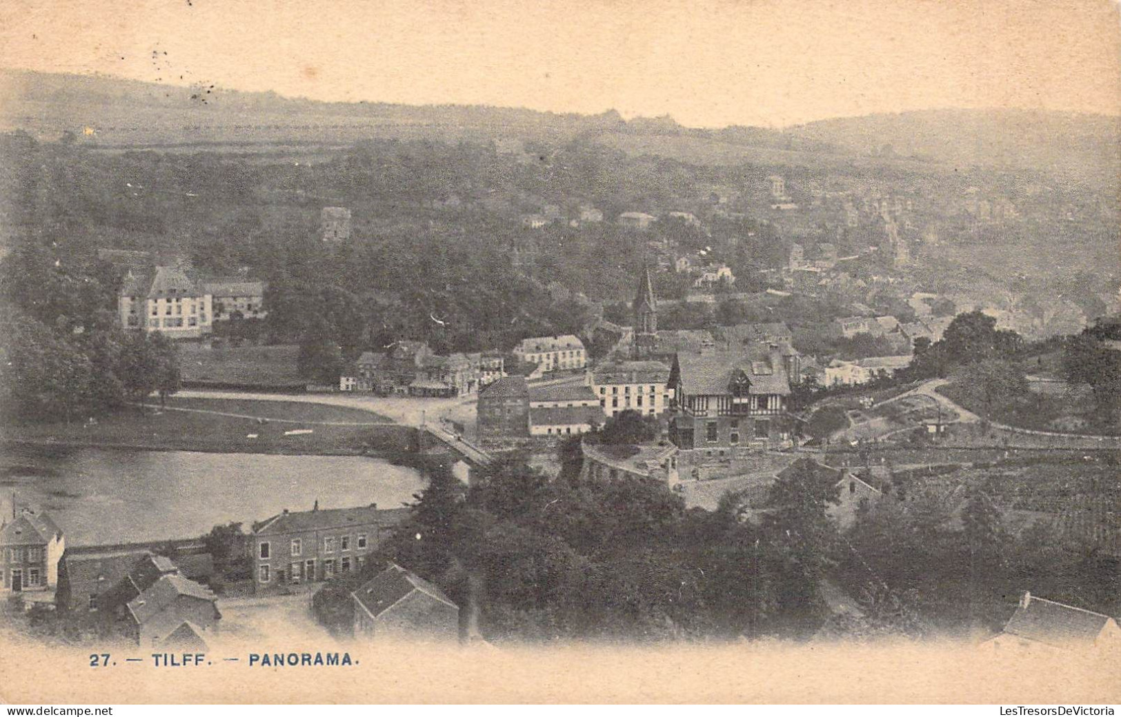 BELGIQUE - TILFF - Panorama - Carte Postale Ancienne - Sonstige & Ohne Zuordnung