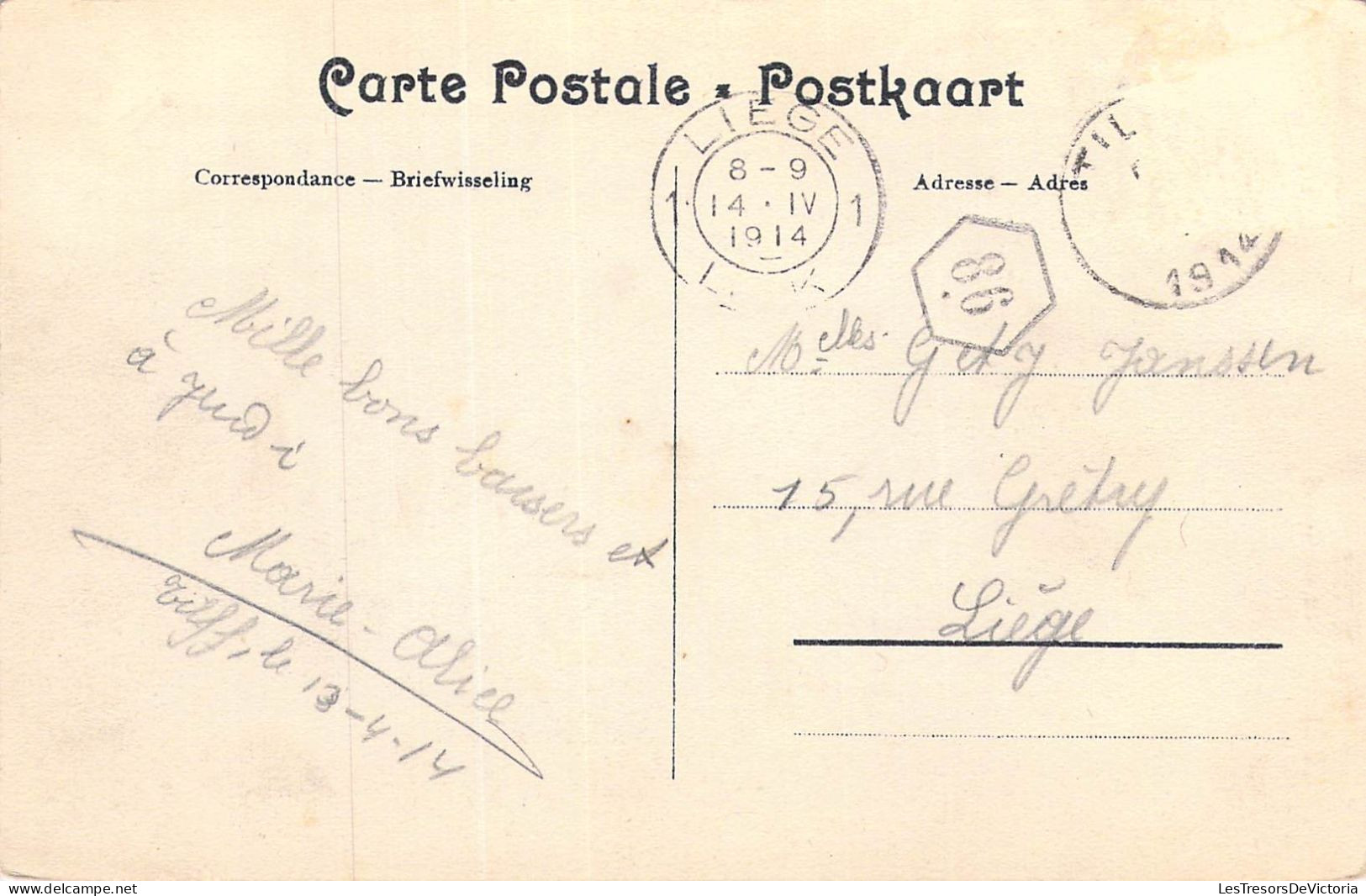 BELGIQUE - TILFF - La Chute D'eau De Cortil - Carte Postale Ancienne - Autres & Non Classés