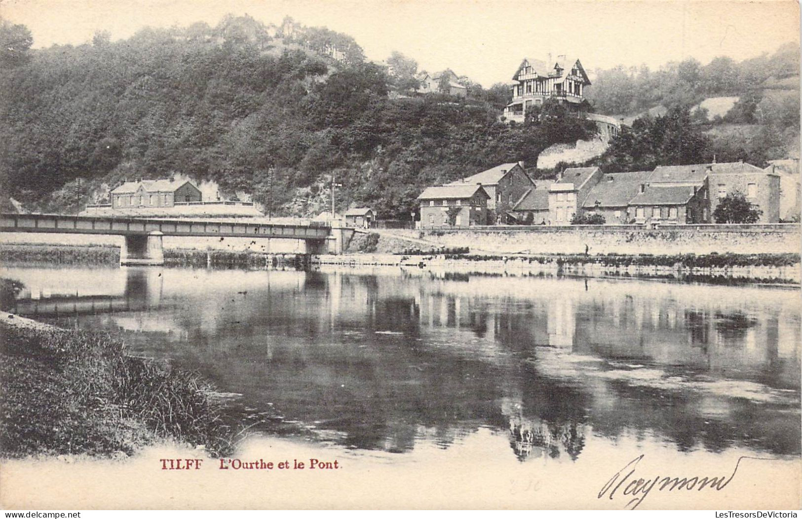 BELGIQUE - TILFF - L'Ourthe Et Le Pont - Carte Postale Ancienne - Other & Unclassified