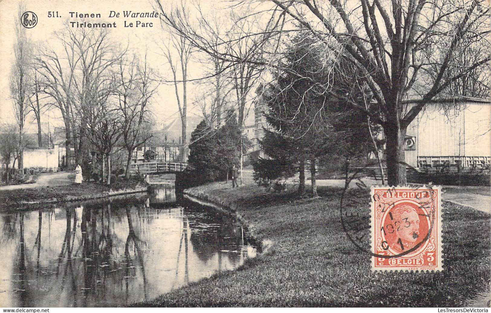 BELGIQUE - TIRLEMONT - Le Parc - Carte Postale Ancienne - Tienen