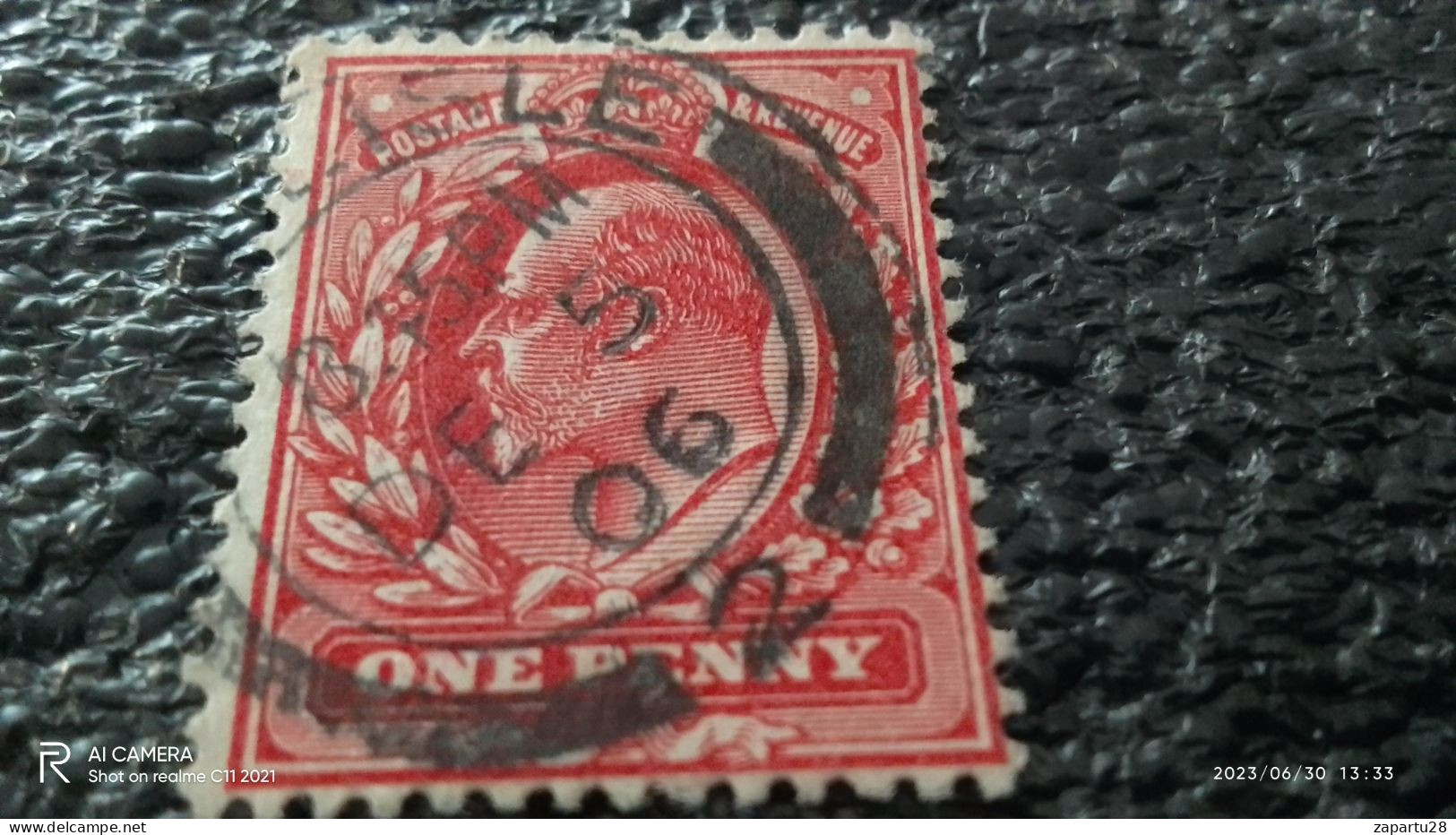 İNGİLTERE- 1936-37            1P        USED - Oblitérés