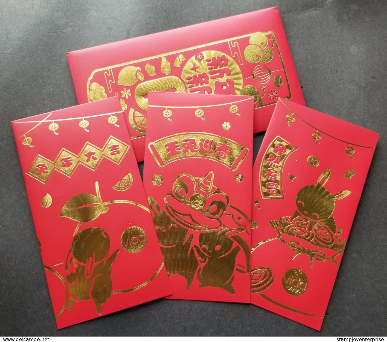 Malaysia Vida Year Of The Rabbit 2023 Chinese New Year Angpao (money Packet) - Neujahr