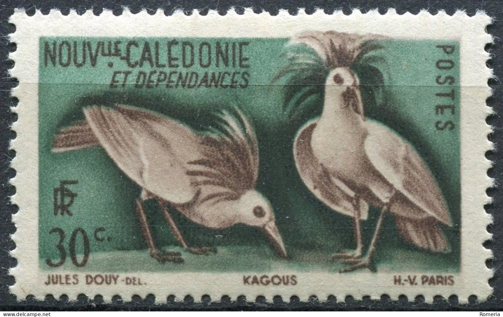 Nouvelle Calédonie - 1943/1959 - Lot timbres * TC et oblitérés - Nºs dans description