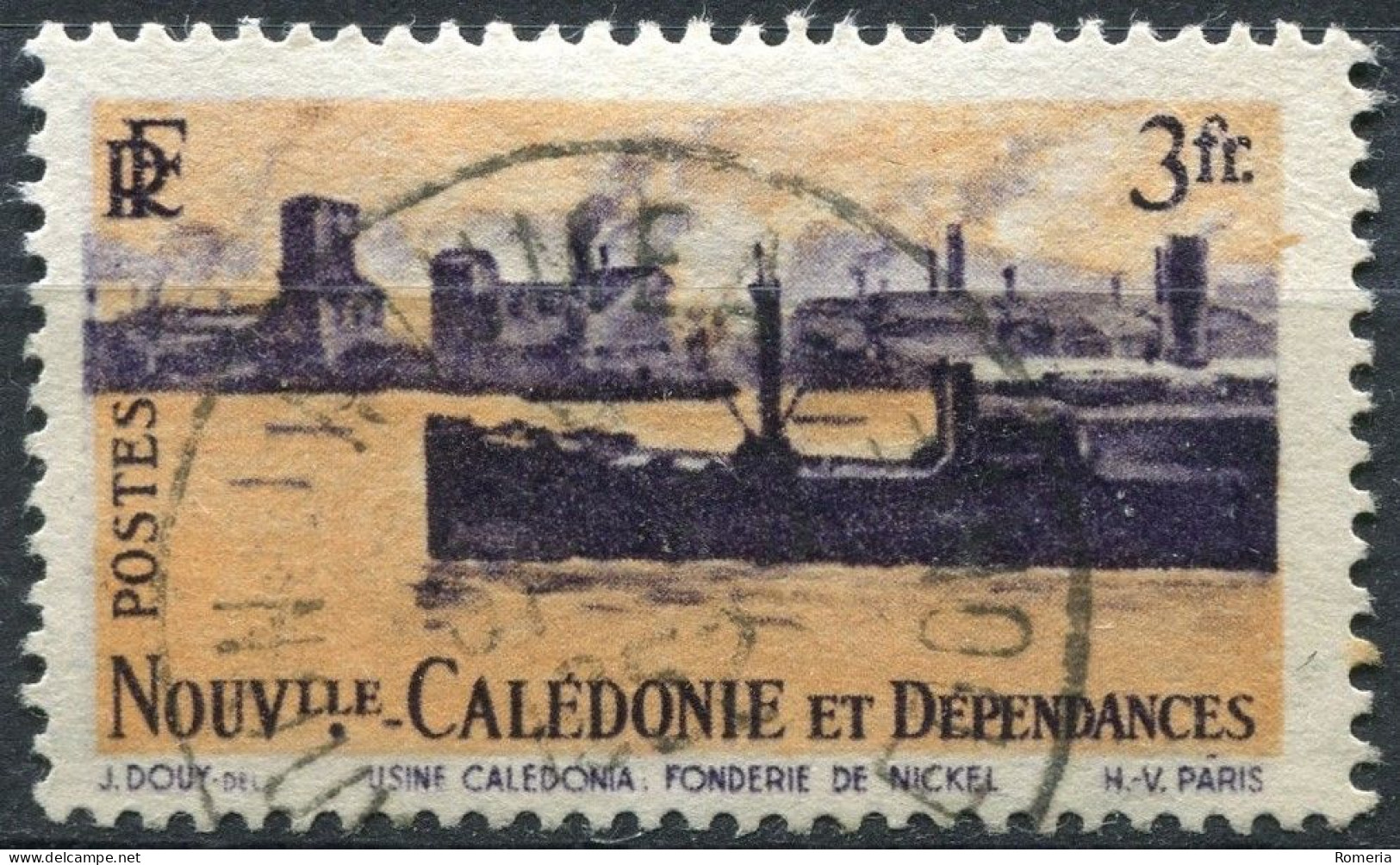 Nouvelle Calédonie - 1943/1959 - Lot timbres * TC et oblitérés - Nºs dans description