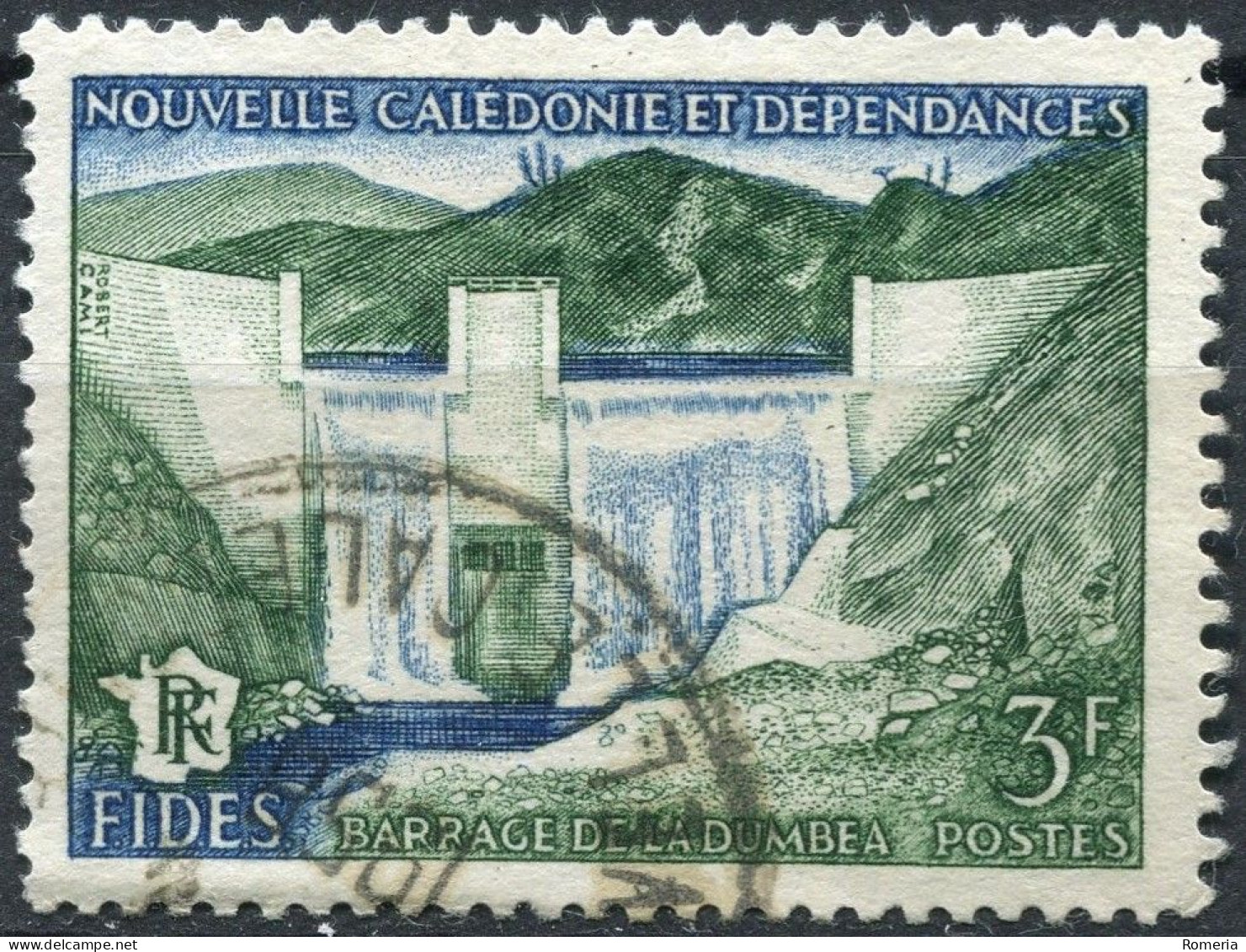 Nouvelle Calédonie - 1943/1959 - Lot timbres * TC et oblitérés - Nºs dans description