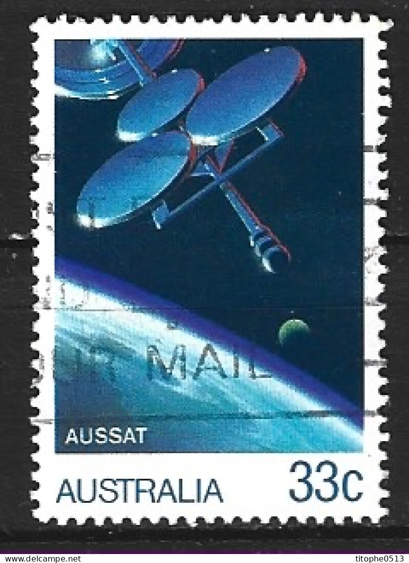 AUSTRALIE. N°931 Oblitéré De 1986. Satellite. - Ozeanien