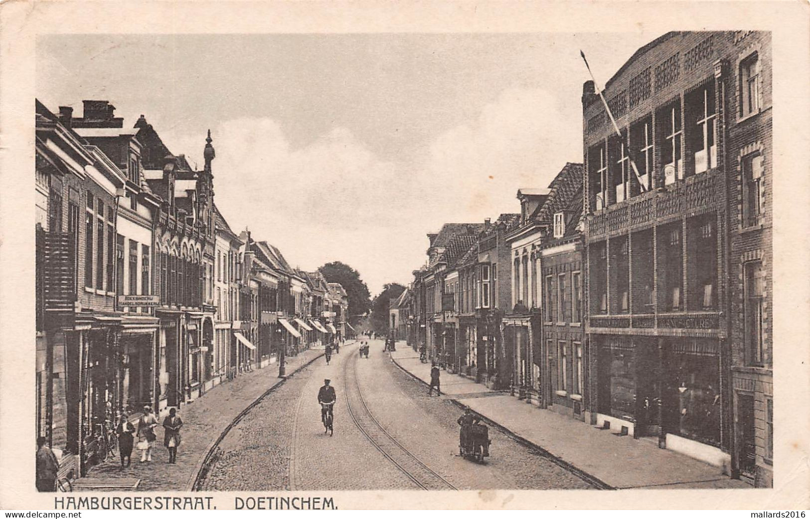 DOETINCHEM - HAMBURGERSTRAAT ~ AN OLD POSTCARD #2326163 - Doetinchem