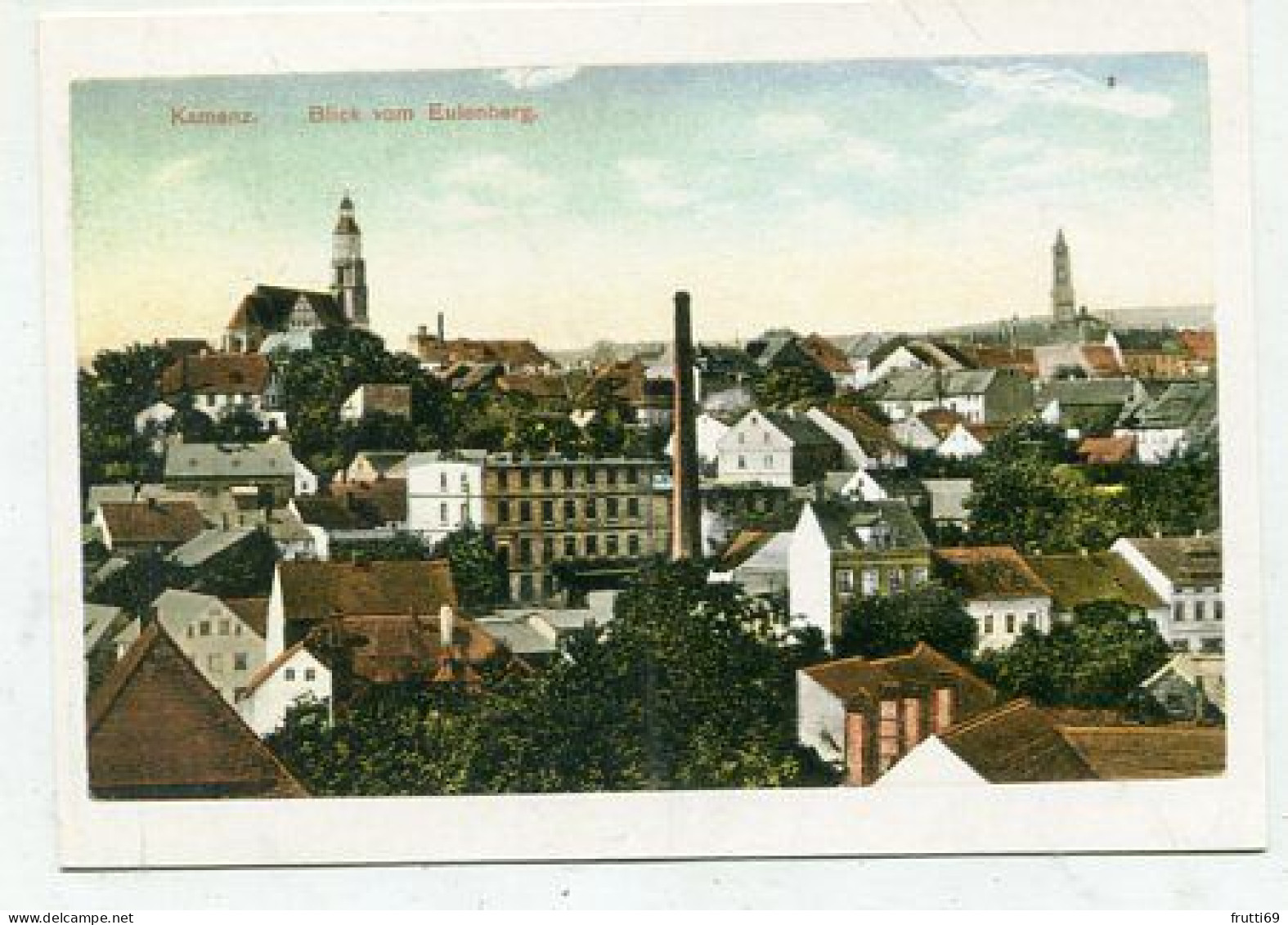 AK 142213 GERMANY - Kamenz - Blick Vom Eulenberg - MODERN REPRODUCTION CARD ! - Kamenz