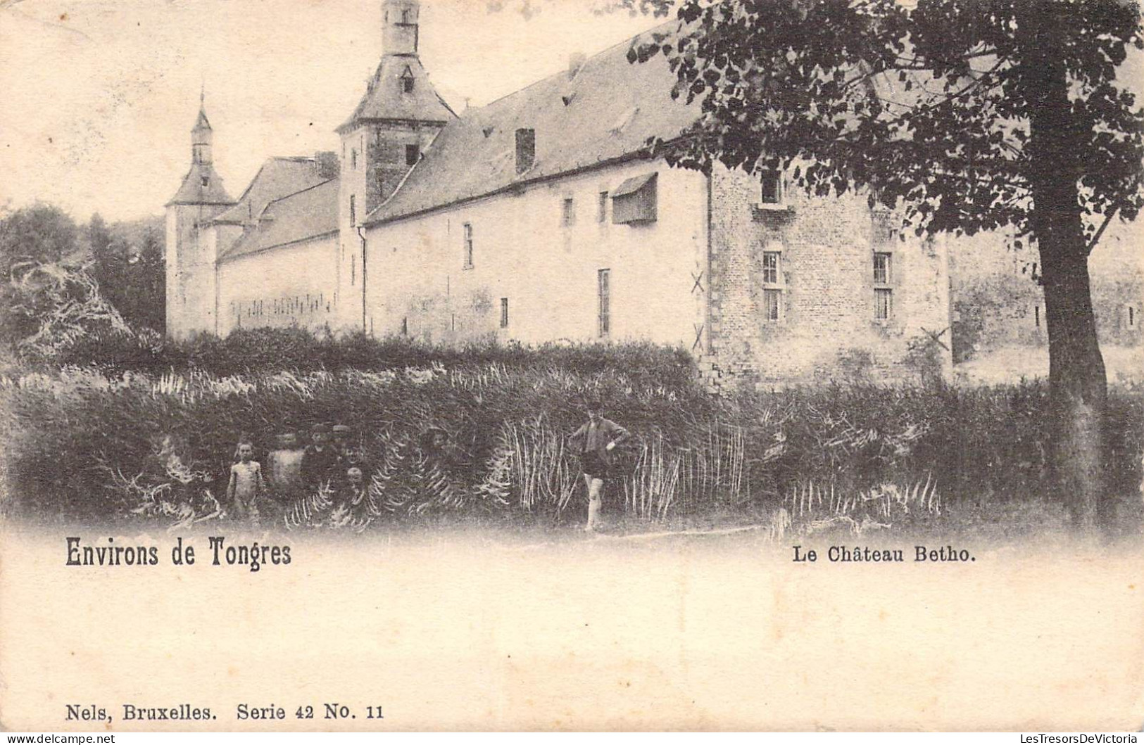 BELGIQUE - TONGRES - Le Château Betho - Edit Nels - Carte Postale Ancienne - Tongeren