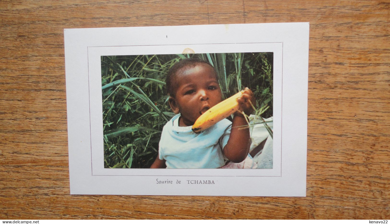 Carte Avec Une Photo , Togo , Sourire De Tchamba "" Enfant "" Carte Envoyée Par Un Missionnaire à Tchamba ( Sokode ) - Togo