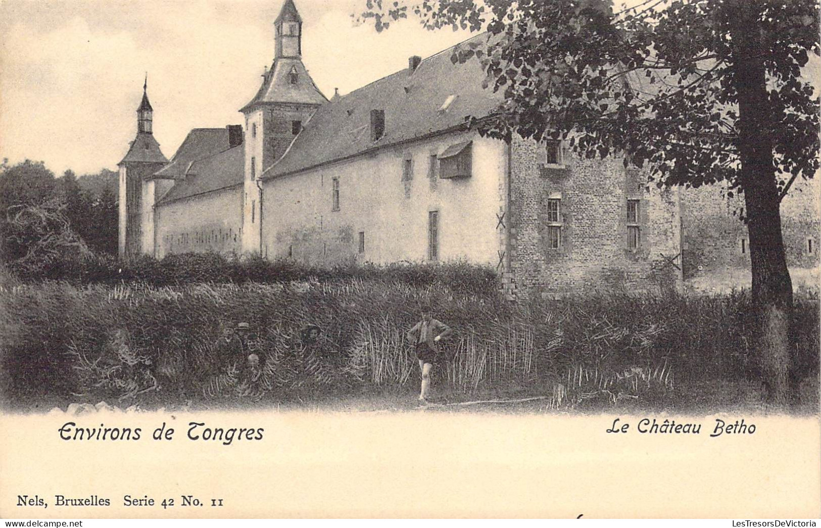 BELGIQUE - TONGRES - Le Château Betho - Edit Nels - Carte Postale Ancienne - Tongeren