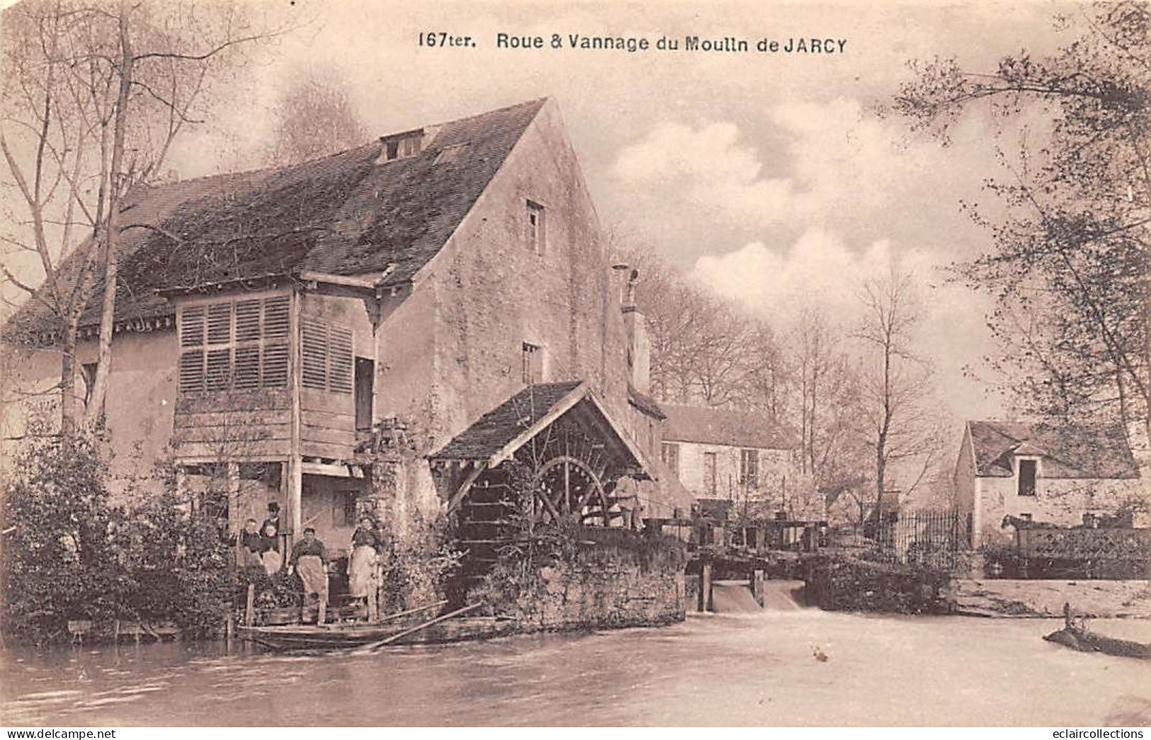 Varennes Jarcy        91        Le Moulin De Jarcy. Roue Et Vannage         (voir Scan) - Sonstige & Ohne Zuordnung