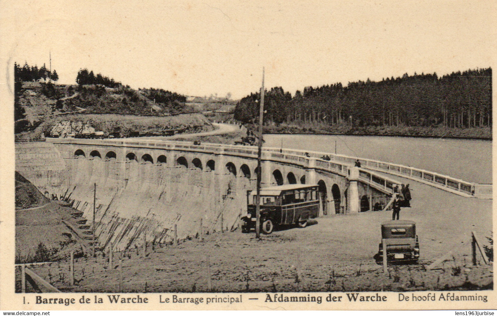 Barrage De La Warche , Le Barrage Principal - Butgenbach - Buetgenbach