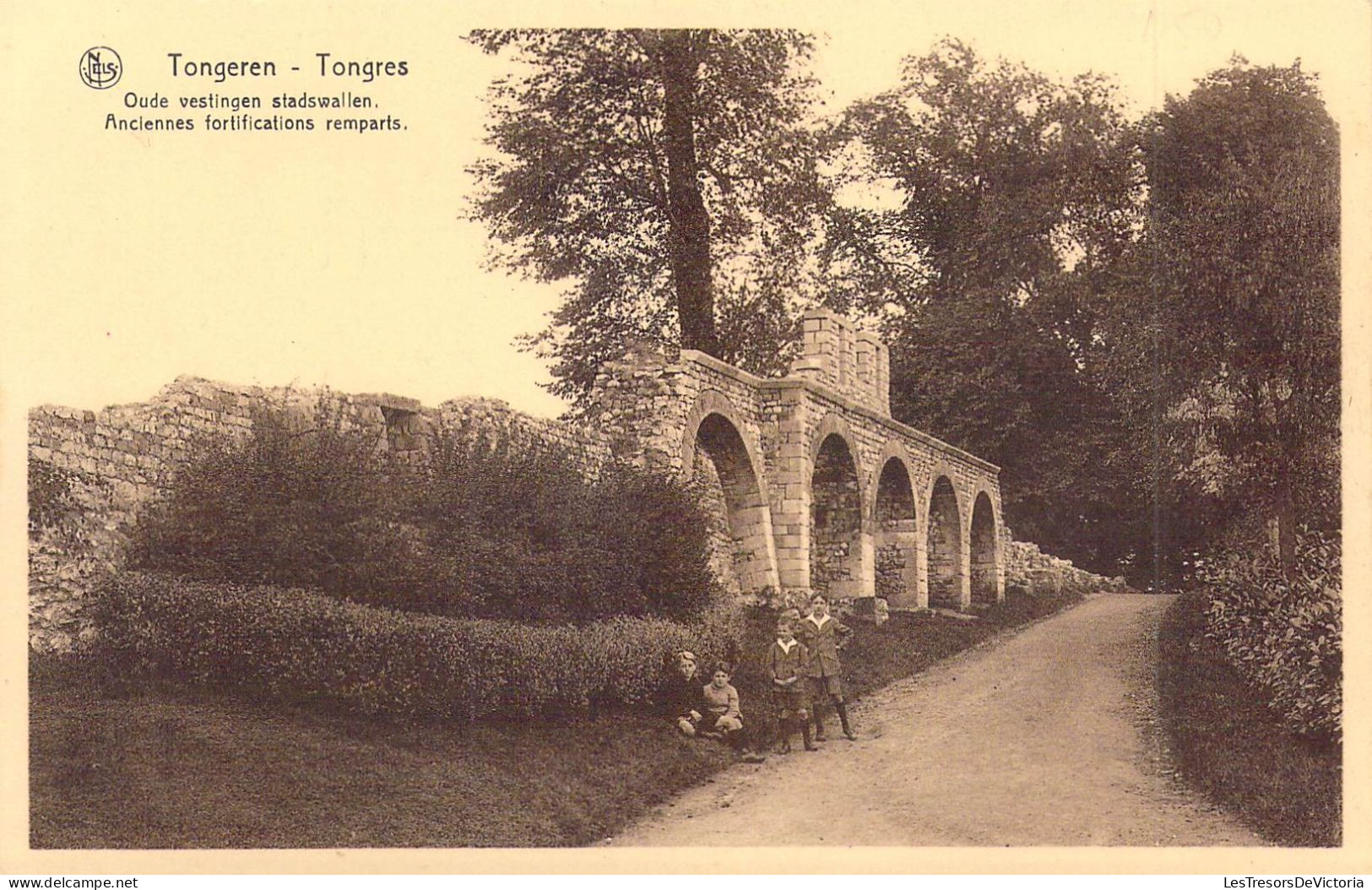 BELGIQUE - TONGRES - Anciennes Fortifications Remparts - Edit J Jageneau Theelen - Carte Postale Ancienne - Tongeren