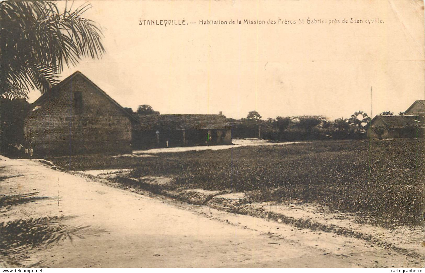 Congo Stanleyville Habitation De La Mission Des Freres St. Gabriel - Autres & Non Classés