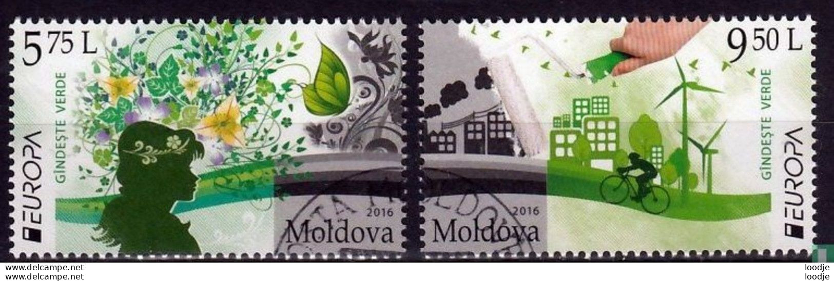 Moldavie  Europa Cept 2016 Gestempeld - 2016