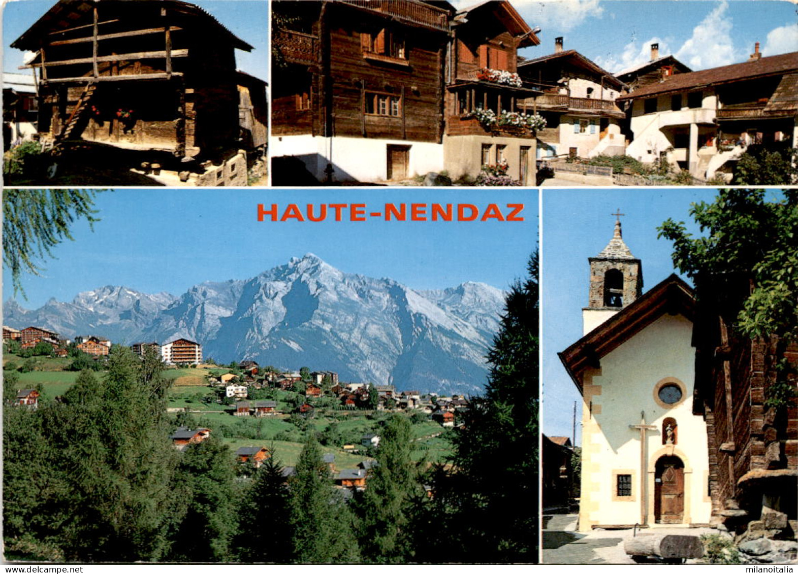 Haute-Nendaz - 4 Bilder * 3. 11. 1983 - Nendaz