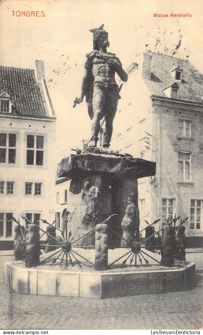 BELGIQUE - TONGRES - Statue Ambiorix - Carte Postale Ancienne - Tongeren