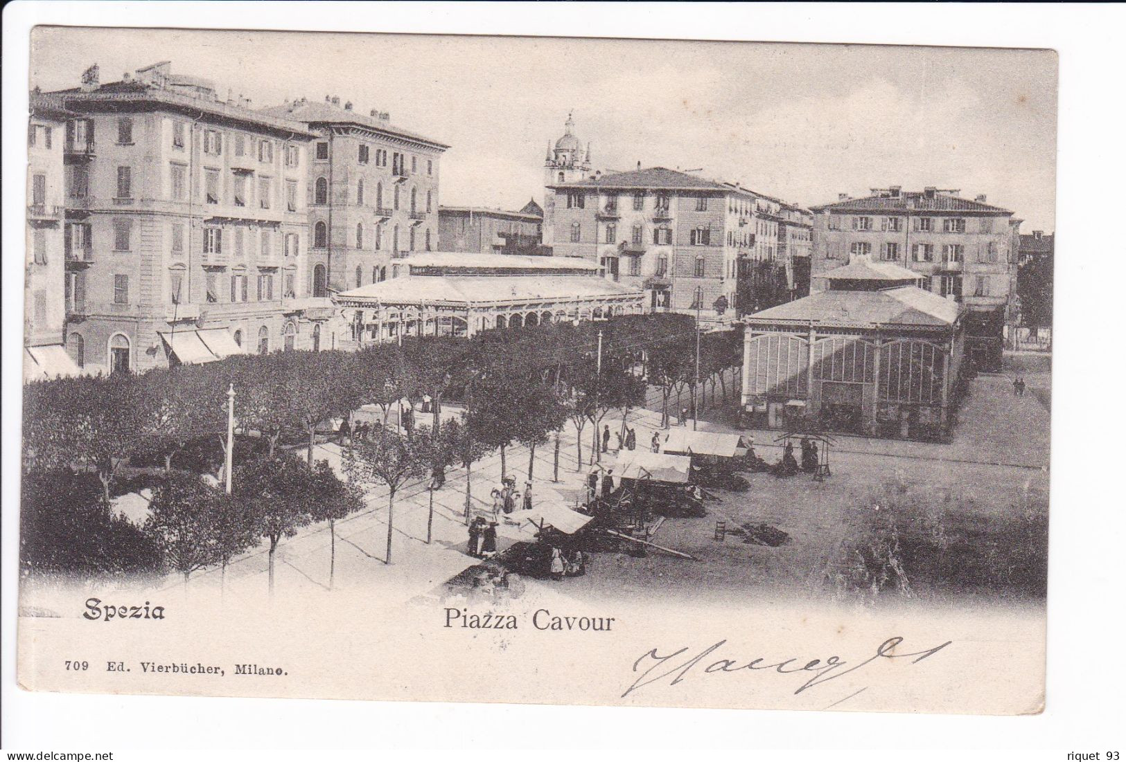 (La) Spezia - Piazza Cavour  (petit Marché) - La Spezia