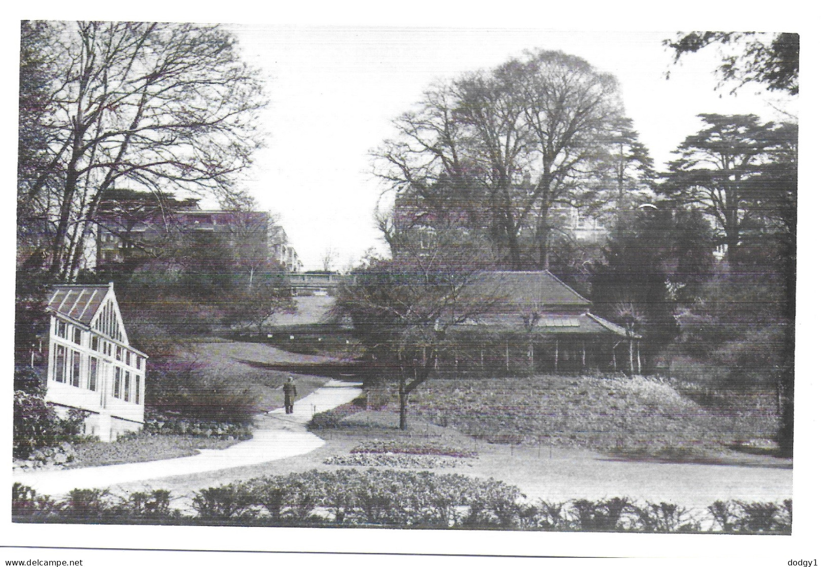 REPRODUCTION CARD. TERRACE GARDENS, RICHMOND, Circa 1961, SURREY, ENGLAND. UNUSED POSTCARD   Tc3 - Surrey