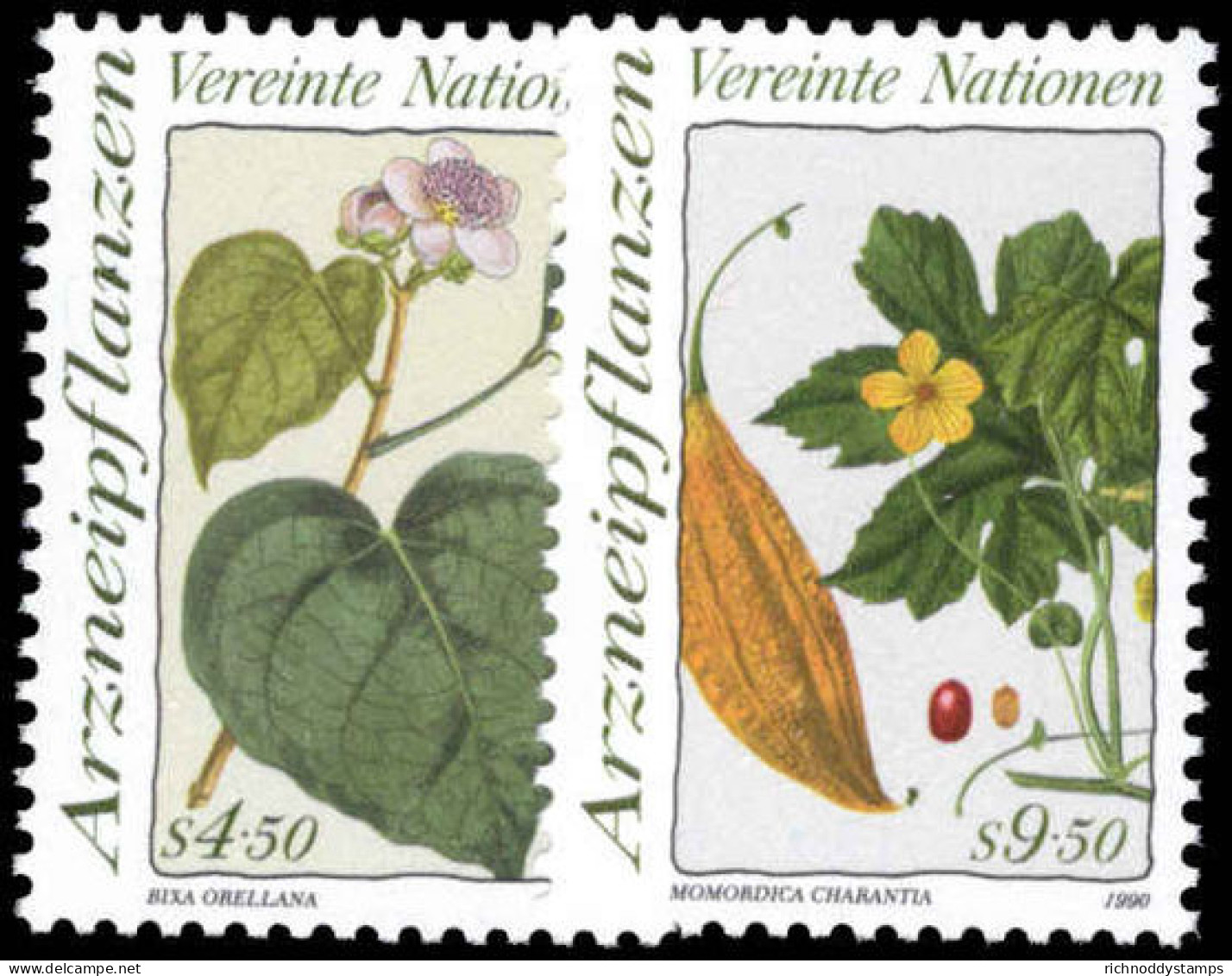 Vienna 1990 Medicinal Plants Unmounted Mint. - Ongebruikt