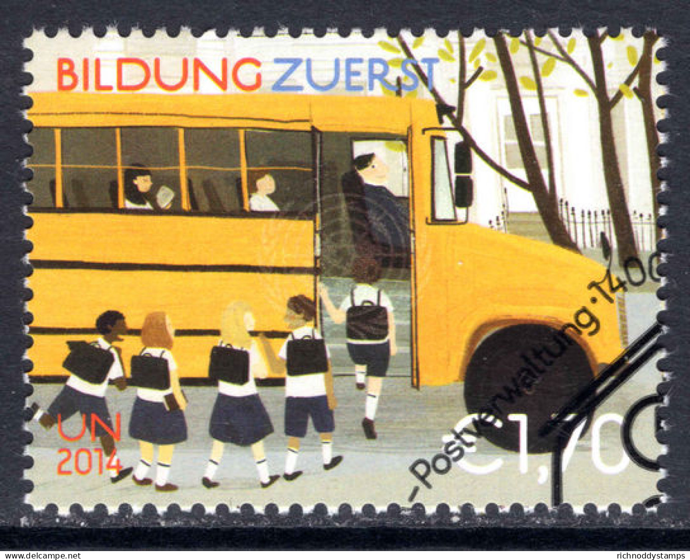 Vienna 2014 Education First Fine Used. - Oblitérés
