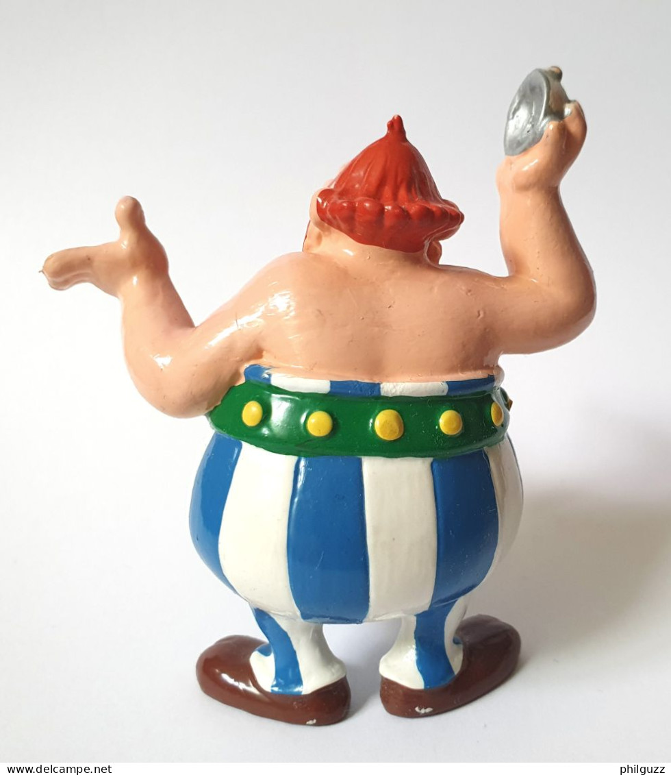 FIGURINE ASTERIX BULLY 1990 OBELIX OTE SON CASQUE BE Complet (2) Peau Rose - Astérix & Obélix