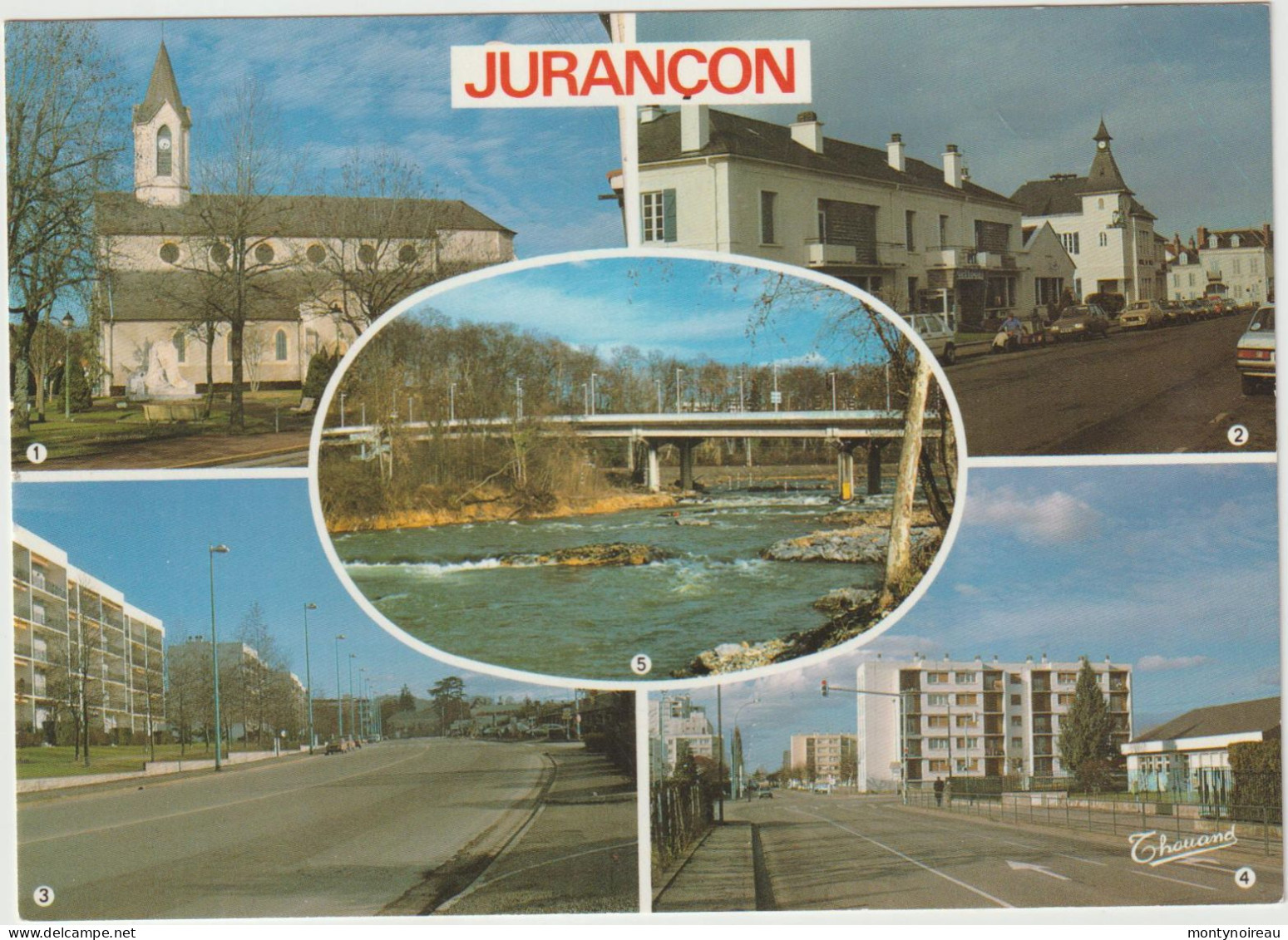 Pyrenées Atlantique : JURANCON , Jurançon : Vues - Jurancon