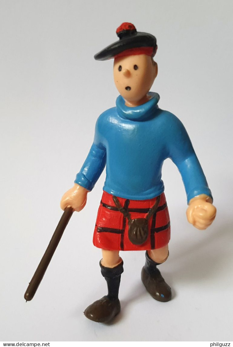 FIGURINE PLASTOY 1994 TINTIN - TINTIN EN ECOSSAI - Tim & Struppi