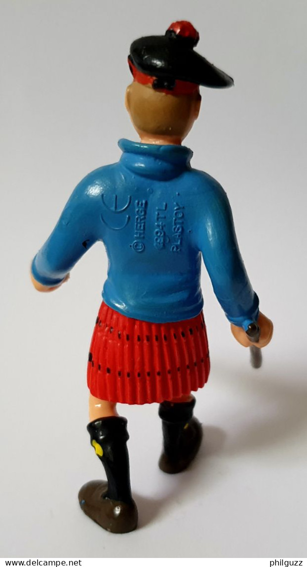 FIGURINE PLASTOY 1994 TINTIN - TINTIN EN ECOSSAI - Tim & Struppi