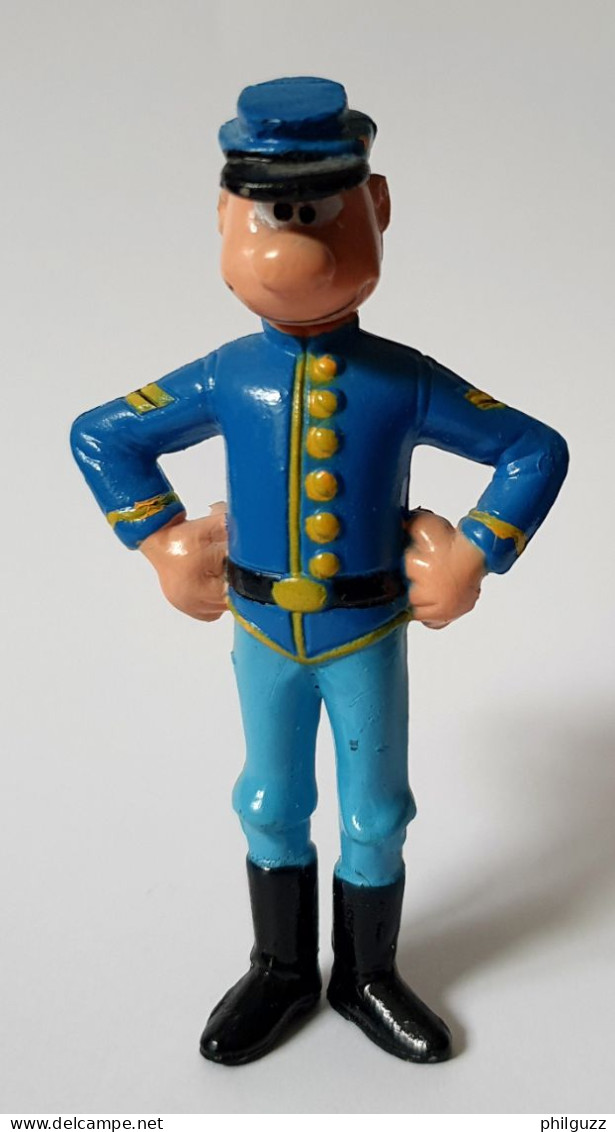 Figurine Journal SPIROU - PUBLICITAIRE ZWAN - 1996 LES TUNIQUES BLEUES BLUTCH - Figurines En Plastique