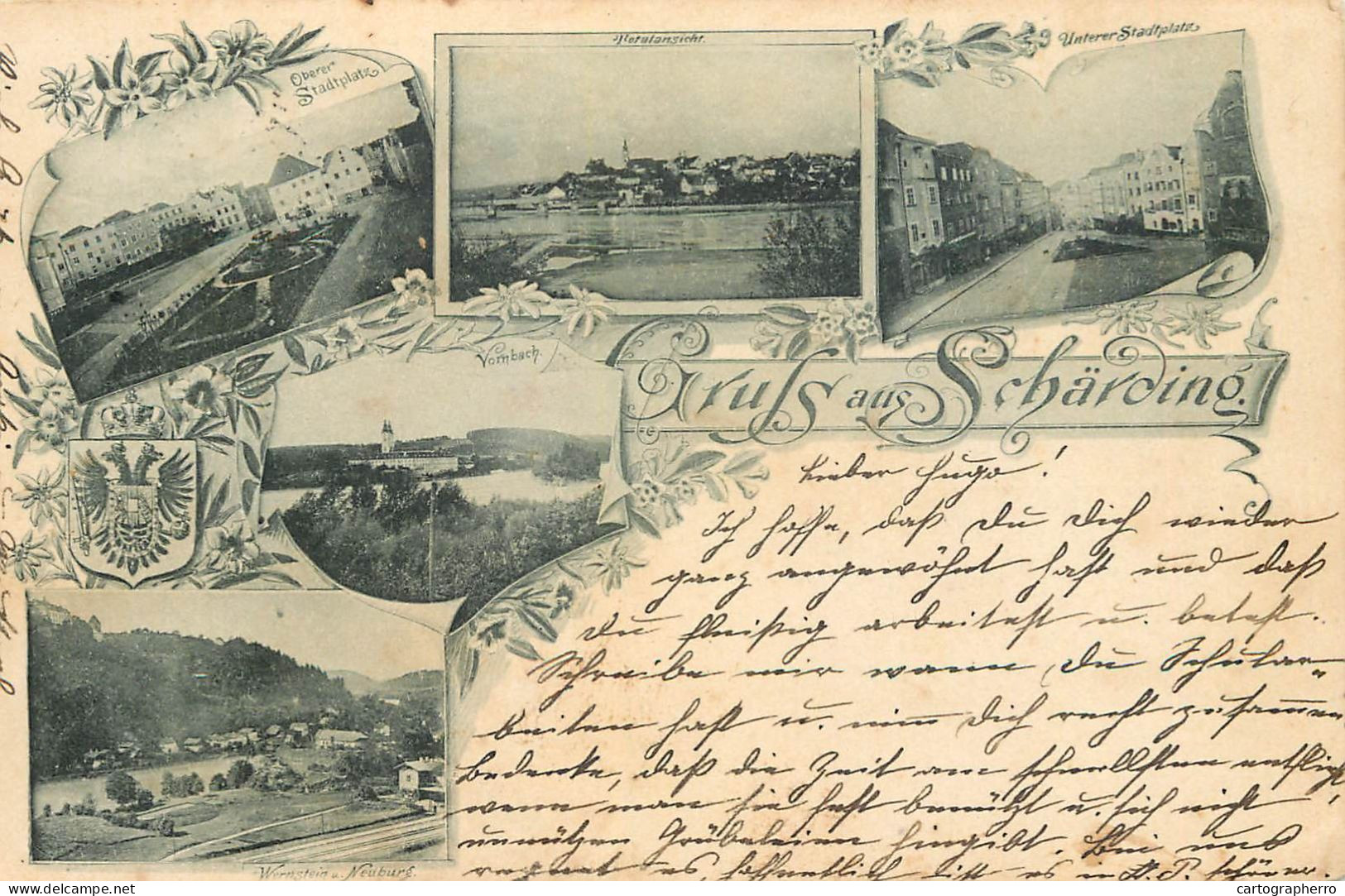 Gruss Aus Schärding 1907 - Schärding