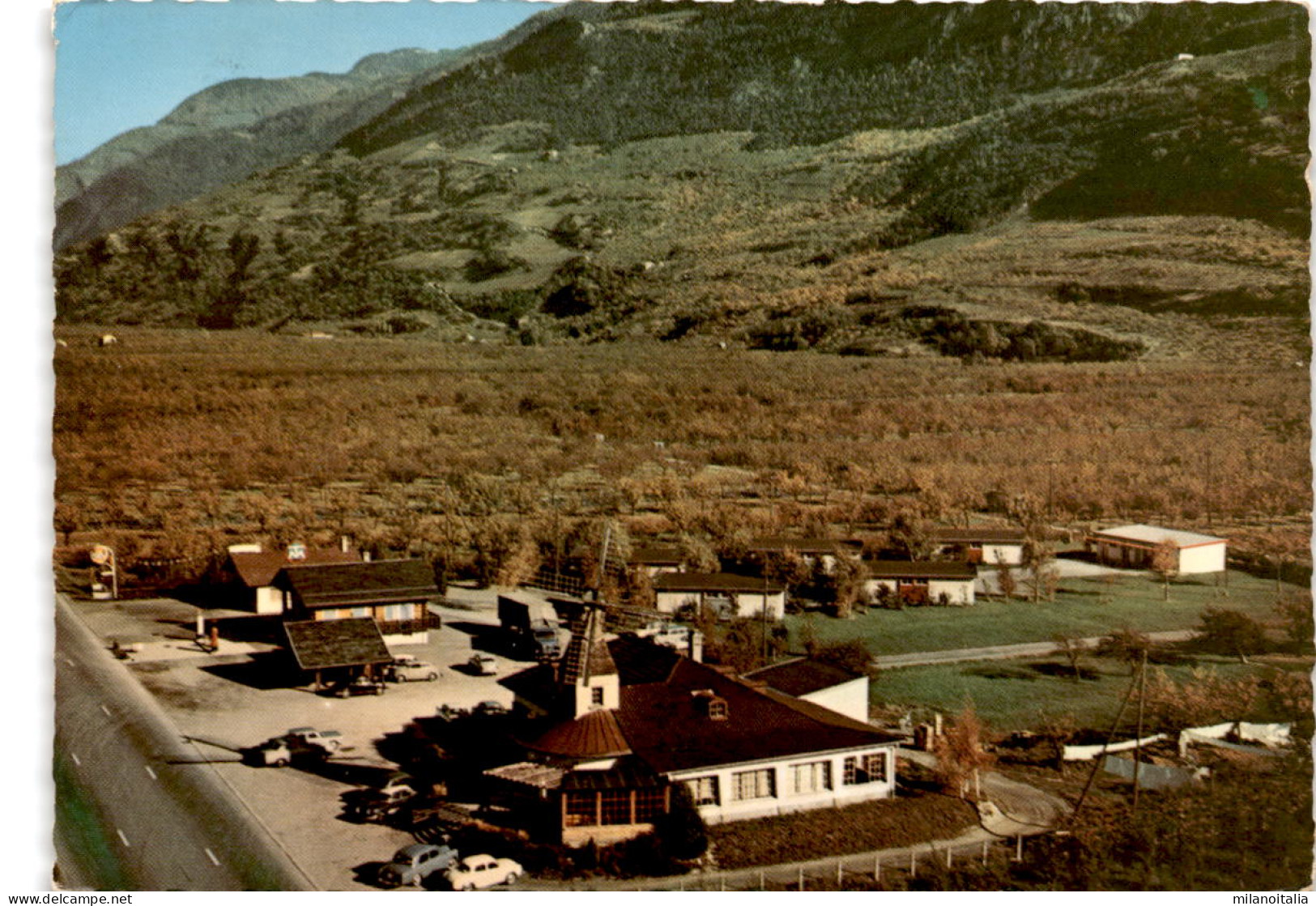 En Avion Au-dessus De ... Mon Moulin, Charrat (5/69) * 29. 7. 1964 - Charrat