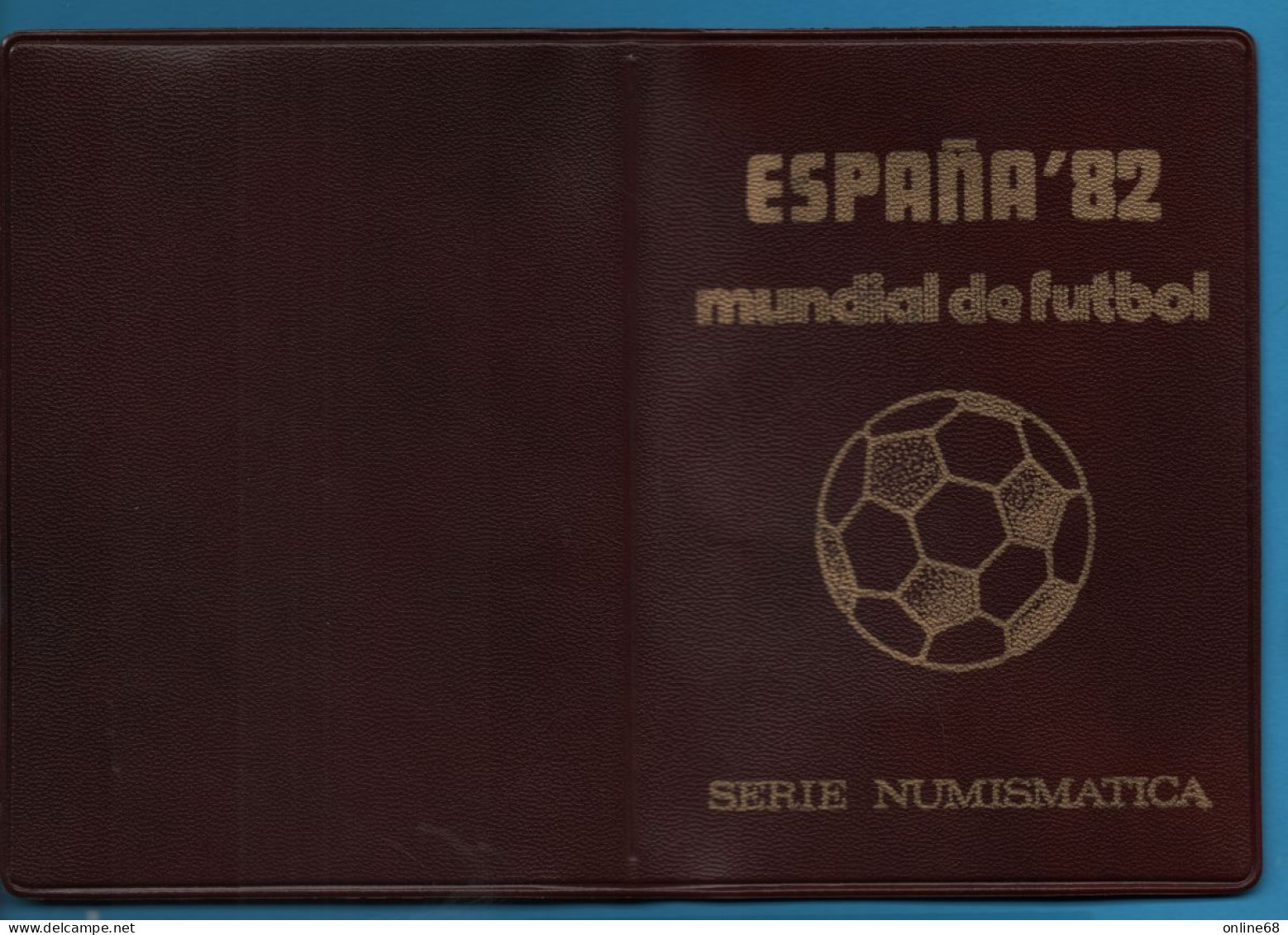 ESPANA SERIE NUMISMATICA MUNDIAL DE FUTBOL 1982 (80) 6 COINS FOOTBALL - Mint Sets & Proof Sets