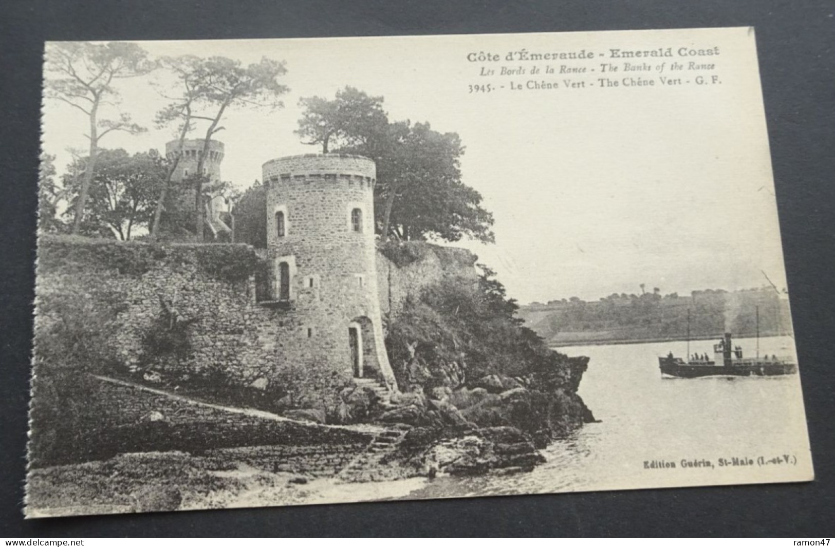 Côte D'Emeraude, Les Bords De La Rance - Le Chêne Vert, G.F. - # 3945 - Plouër-sur-Rance