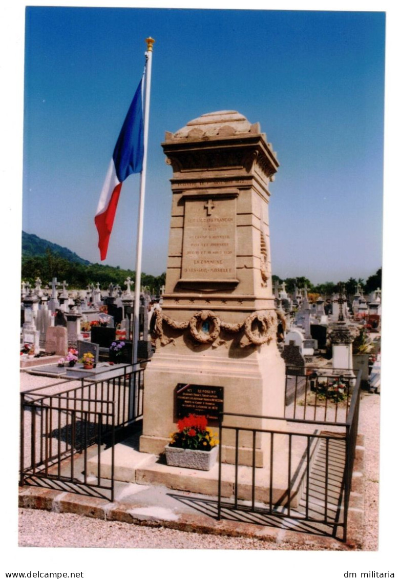 57 - PHOTO : ARS-SUR-MOSELLE - LE SOUVENIR FRANÇAIS - LE MONUMENT AUX MORTS - 57 MOSELLE - Ars Sur Moselle