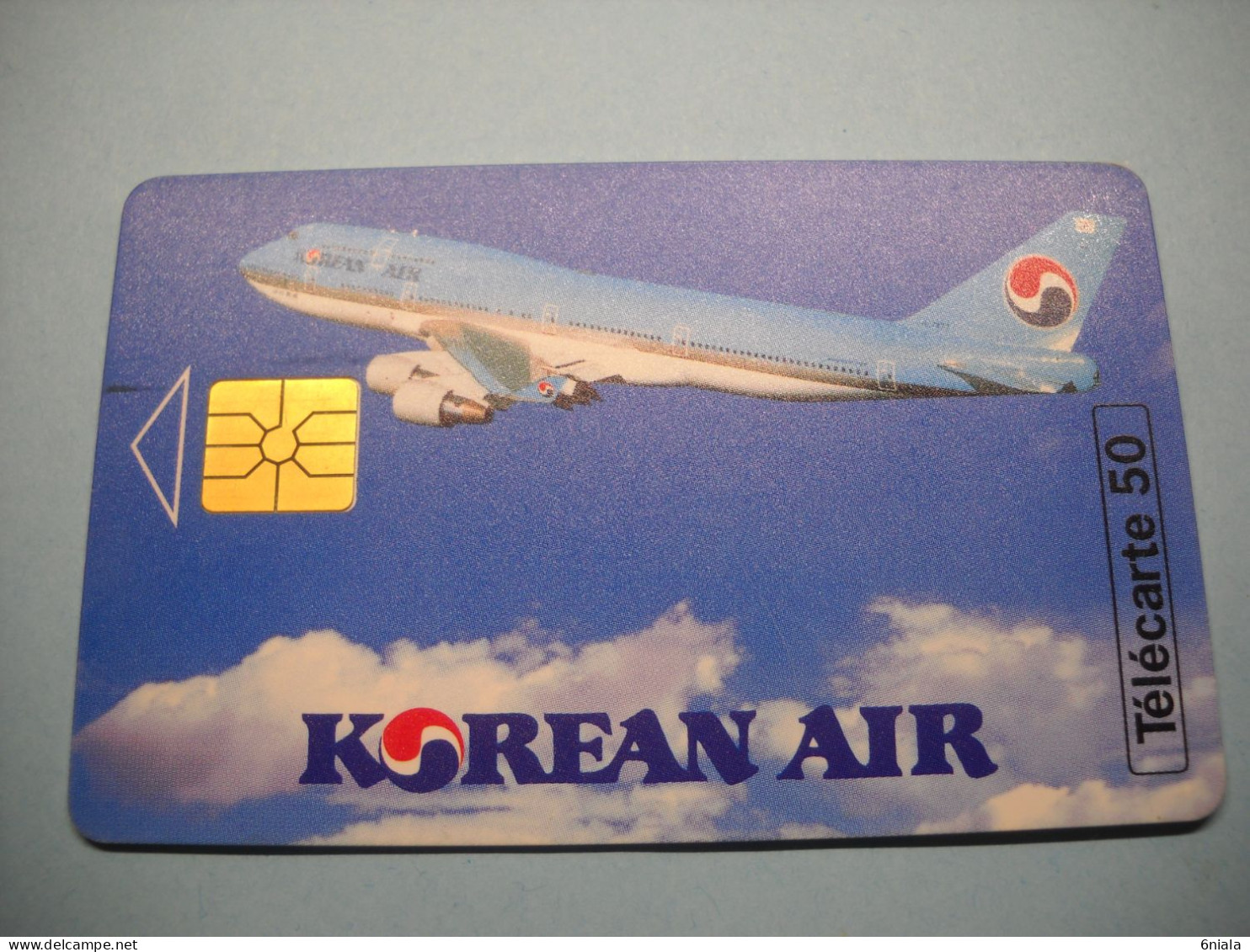 7596 Télécarte  Collection AVIATION  AVION  KOREAN AIR 3000 Ex 09/ 95   ( 2 Scans ) 50 U - Aerei
