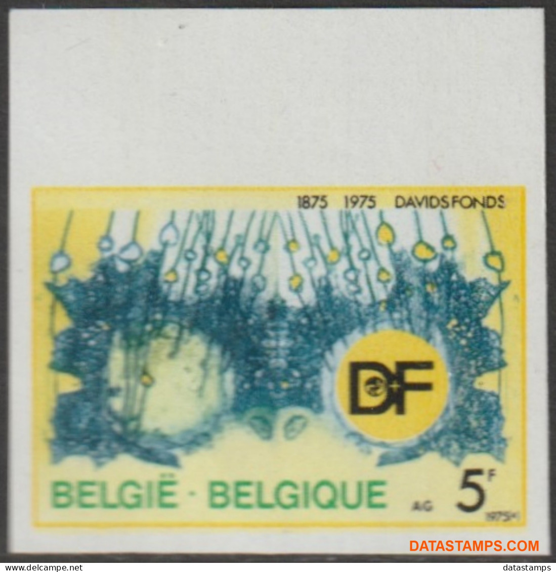 België 1975 - Mi:1809, Yv:1750, OBP:1757, Stamp - □ - Davidsfonds  - 1961-1980