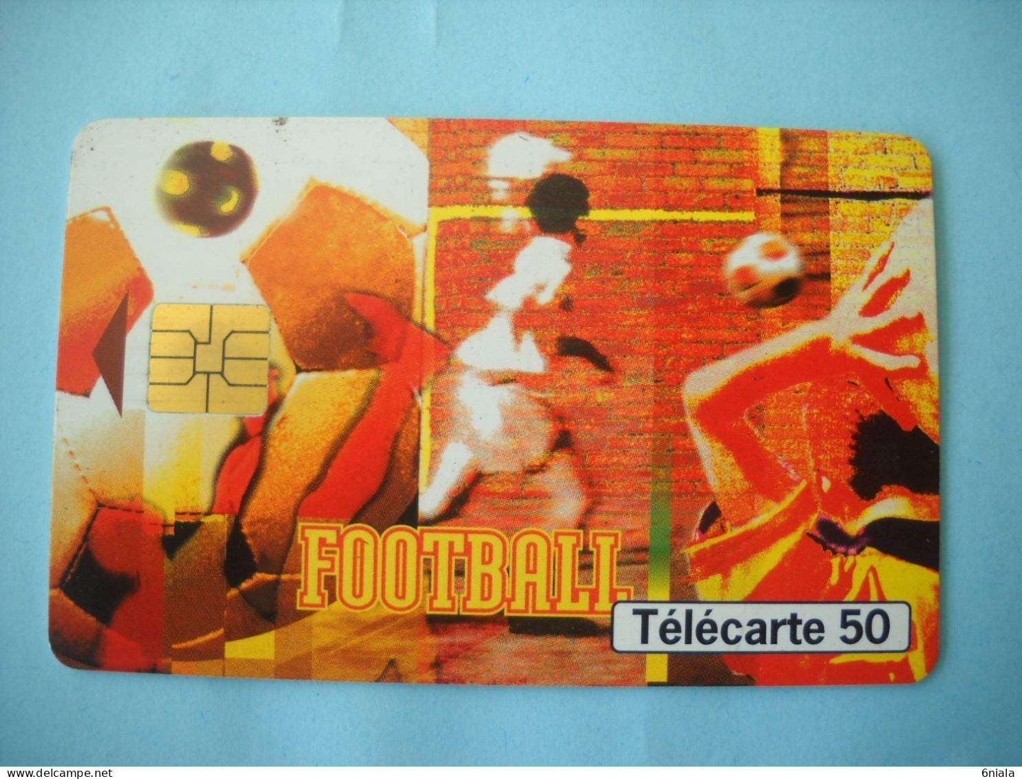 7606 Télécarte  Collection Street Culture  Foot Football  N° 6  ( 2 Scans ) 50 U - Deportes