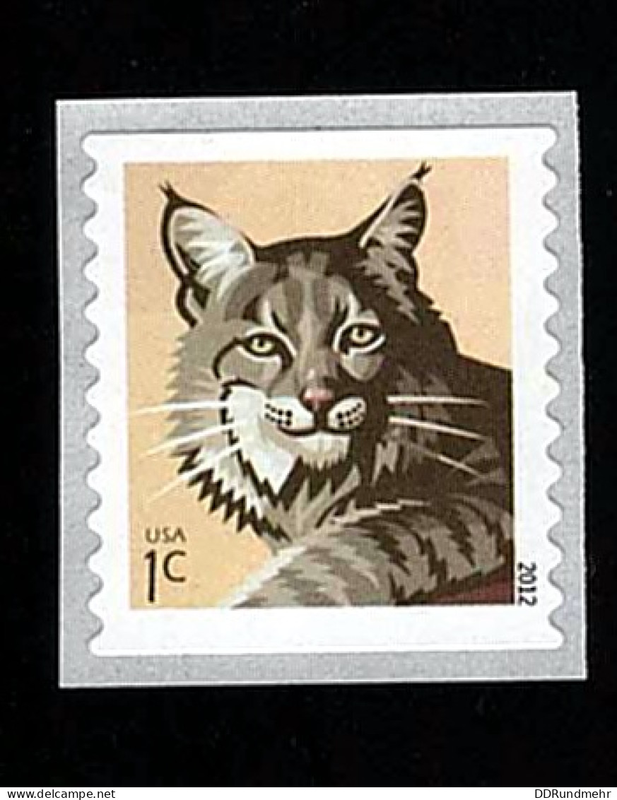 2012 Bobcat Michel US 4853I Stamp Number US 4672 Yvert Et Tellier US 4495 Stanley Gibbons US 5275 Xx MNH - Unused Stamps