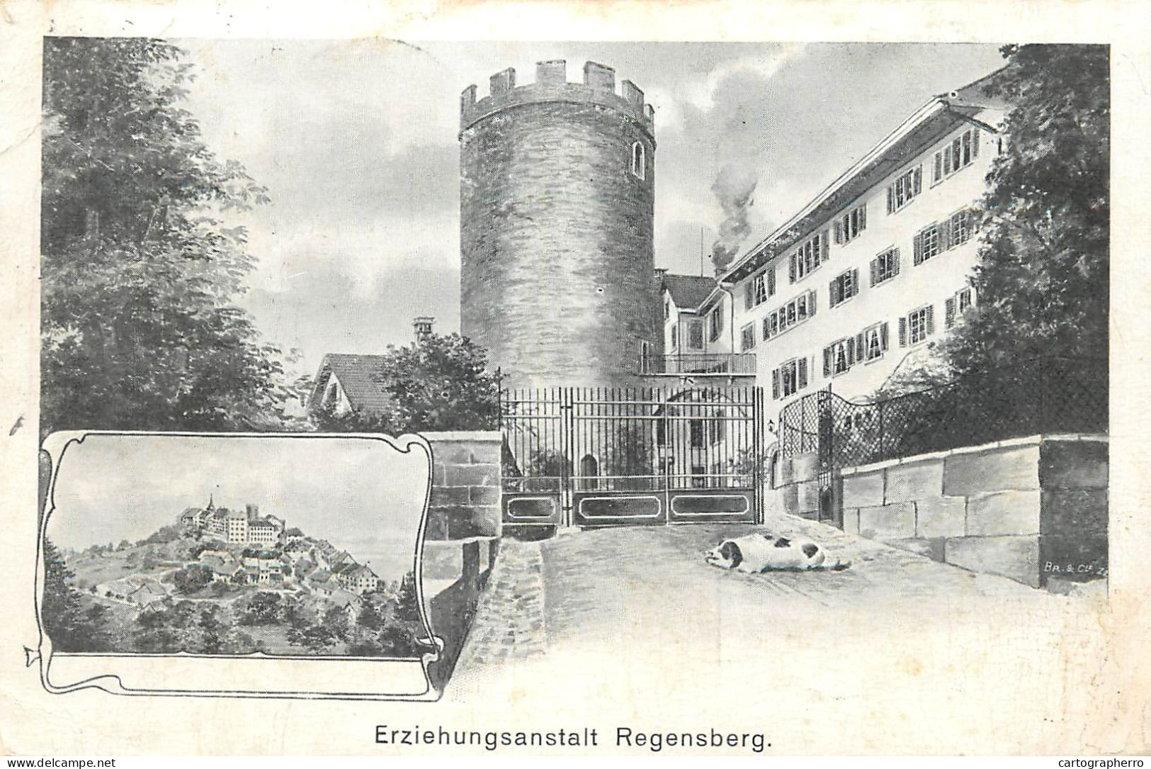 Erziehungsanstalt Regensberg 1910 - Regensberg